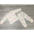 Kalpli Kız Pijama Takımı - Renkli - 4 Yaş