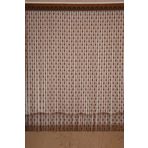 KALPLİ MODEL ACI KAHVE RENK İP PERDE HAZIR İP PERDE 300*270