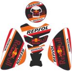Kaly Honda Cbr Tank Pad Repsol (Özel Kesim) - Renkli