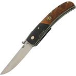 Kam Knife El Yapımı Içten Kilitli Çakı - Outokumpu 4116 Çelik - Koç 4116 Kök Ceviz Siyah