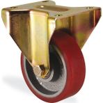 Kama 4107 100x35 mm Ağır Hizmet Döküm Sabit Teker