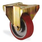 Kama 80x30 mm Ağır Hizmet Döküm Sabit Teker