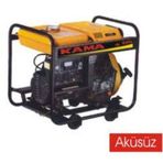 Kama By Reis Dizel KDE6500E (5 Kva) İpli Marşlı Monofaze Jeneratör