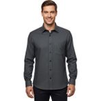 Kamer Erkek Kışlık Uzun Kol Tek Cepli Gömlek 3543 BGL-ST04806 - Füme - XL