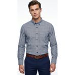 Kamer Erkek Klasik Tek Cepli Uzun Kol Gömlek 4094 BGL-ST05503 - Lacivert - XL