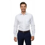 Kamer Erkek Regular Fitt Uzun Kol Petek Dokulu Gömlek 3635 BGL-ST04811 - Beyaz