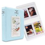 Kamera Aksesuarları 64 Cepli İsim Kartı Parçaları Fujifilm Instax Mini 8 /7s /70/25 /50s /90 (Bej) Kamera Aksesuarları (Renk: Gök Mavisi)