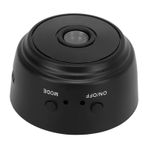 Kamera, Ev için Gizli Kameralar, Gizli Kamera ABS Kompakt ve Taşınabilir 1080P HD Mini WiFi Kamera Ofis Güvenliği için Manyetik Arka Kapak (Siyah)