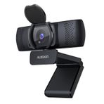 Kamera Kapağı ile Otomatik Odaklama FHD 1080P Web Kamerası, Çift Gürültü Azaltma Mikrofonlu AUSDOM AF640 İş Web Kamerası, Masaüstü/Dizüstü/Mac için 90° Görüş Alanı, Skype/Zoom/Webex/Lync ile çalışır