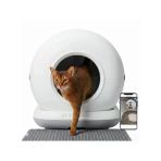 Kameralı Akıllı Otomatik Kedi Tuvaleti, Uzaktan Kontrol, 72 Lt