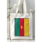 Kamerun Cameroon Bayrak Baskılı Omuz Çanta Kişiye Özel Model