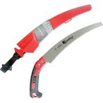 Kamikaze S-330H Turbo 330 mm Kavisli Ağaç Budama Testeresi – Sk-4 Karbon Çelik, Ergonomik Kauçuk Saplı, Kılıflı El Testeresi - Kırmızı - Siyah