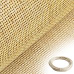 Kamış Dokuma, Doğal Rattan Kamışı Dokuma Rulo Mobilya Dolapları Sandalyeler ve Kendin Yap Projeleri için 50cm Geniş Dokuma Örgü Kumaş (21,5x39 inç) - ve Çok Yönlü Kamış Malzemesi