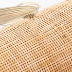 Kamış Dokuma, Doğal Rattan Rulo 100 cm Genişlik - Kendin Yap Bahçe Mobilyaları Tamir Koltuğu ve Dolap Sopa Malzemesi için Dokuma Kamış Dokuma Levha (39x99 inç)
