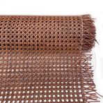 Kamış Dokuma, Premium Rattan Levha - 80 cm Genişliğinde Sentetik Kamış Dokuma Rulo Plastik PE Sopa Malzemesi Sandalye Onarımı Kendin Yap Projeleri ve Dolap Yatağı için (20x390 inç)