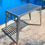 Kamp Ayısı® Norrgrill™ Ateş Üstü Ayaklı Izgaralı Katlanır Kamp Piknik Masası - Standart