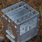 Kamp Ayısı Pyro Eco Pratik ve Katlanabilir Çantalı Metal Kamp Ocağı