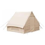 Kamp Çadırı, Açık Havada Şişme Çadır, Güneşlik ve Yağmur Geçirmez, Çift Katmanlı Kapılar ve Pencereler, Nefes Alabilir ve Sivrisinek Önleyici (Polyester pamuk 6.3㎡)