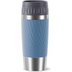 Kamp N20118 Travel Mug Easy Twist Termos 0,36 L Mavi Isı Yalıtımı 6 Saat 350-450 ml Mavi Içecek Pas - 120 ml