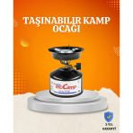 Kamp Ocağı Seti Çakmak Gazlı Taşınabilir