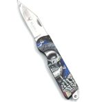 Kamp Outdoor Alaska Mini SDR-083 Seri Nolu Cep Çakısı 15,7 cm Kemer Aparatlı - Mavi