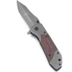 Kamp Outdoor Browning x 66 Seri Nolu Çakı 20 cm Kemer Aparatlı Kilitli - Kahverengi