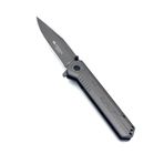 KAMP OUTDOOR SİBİRYA GRİ ÇAKI 22 CM KEMER KLİPSLİ KİLİTLİ TAMAMEN METAL KASA