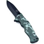 Kamp Outdoor Swat 228 Çakı 20 cm Kemer Aparatlı Içten Kilitli - Haki