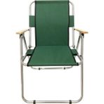 Kamp Sandalyesi Ahşap Kollu, Piknik Sandalyesi - 6456 Ecorce Tube Marron - Polyester