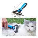 Kampanya Estevia Plastik Saplı Metal Kedi Köpek Bakım Kıtık Tüy Topak Açıcı Tarak Yeni!!!