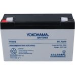 Kampanya Estevia Yokohama YH-612 6 Volt - 12 Amper Kuru Akü (150 x 50 x 94 Mm) (4172) Yeni!!!