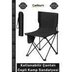 #Kampsandalyesi Konforlu Ergonomik Metal Profil Oxford Kumaş Katlanabilir Çantalı Cepli Kamp Sandalyesi
