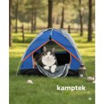 Kamptek Kamp Teknolojisi Kamptek Portatif Kedi Hayvan Kamp Çadırı - Otomatik Kurulumlu, Katlanabilir Kedi Evi, Yumuşak Yaz Kış Kullanıma Uygun - Renkli
