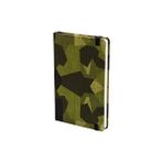 Kamuflaj Desenli Sert Kapaklı Çizgisiz Defter - 41 Delft Blue