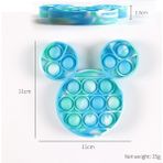 Kamuflaj4 Tarzı Pop It Antistres Mickey Mouse Basın Balon Eğitici Bulmaca Oyuncak Popit Parmak Oyuncağı Çocuklar Için Sıkıştırılabilir Sıkıştırılabilir Kabarcıklar (Yurt Dışından) - Renkli