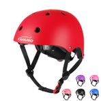 KAMUGO Çocuklar için bisiklet kaskı, 2-14 yaş için ayarlanabilir kask, çocuklar, erkek ve kız çocukları, çok sporlu, kaykay, paten, bisiklet, scooter, Blance bisiklet için