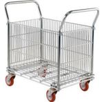 Kamusal Market Malzeme Taşıma Arabası 50X80 Havuzlu