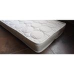 Kamusal Market Yaylı Bebek Yatağı Organik Pamuklu Yüzey - 60 x 120 x 20 cm