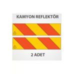 Kamyon Arka Işaret Reflektörü Metal Sac Malzeme