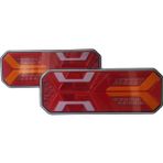 Kamyon Dorse Karavan Led Stop Lambası 35X13,5Cm 12-24V (1 Adet)