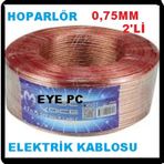 Kamyon Minibüs Otobüs Hoparlör Ses Kablosu 0.75Mm 100Metre Kalite