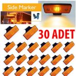 Kamyon Tır Dorse Otobüs Led Marker Yan Lamba 30 Adet Sarı 24 Volt