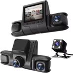 Kanal Wifi Araç Içi Kamera – Full Hd Ön Arka Iç Yan Kayıt, G-Sensörlü Dash Cam, 24 Saat P