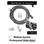 #KanalAçıcı 7 Metre Spiral Kanal Açma Susta Matkap Uyumlu Bıçaklı Pimaş Gider Açıcı Boru Temizleme A
