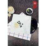 Kanallı Cam Kesme Tahtası - Cam Kesme Tablası | Flame Stone - Kenarı Oval | 25cm x 35cm | Patentli Ürün