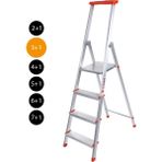 Kanat Alüminyum Merdiven 3+1 Basamak