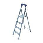 Kanat Elips Galvanizli Profil Merdiven 3+1 Basamaklı