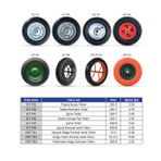 Kanat Galvanizli Tüplas Burçlu Teker Demonte El Arabası 0.80 mm Sac