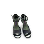 “Kanat Gölgesi” Lacivert LATİN SALSA BACATA TANGO DANS VE SALON AYAKKABISI 7 CM 11 PONT KADEH TOPUK (EU Ayakkabı Beden Sistemi, Yetişkin, Sayısal, Orta, 38)