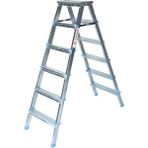 Kanat Rita Çift Taraflı Galvanizli Twin Katlanabilir Profil Merdiven 6+6 Basamak